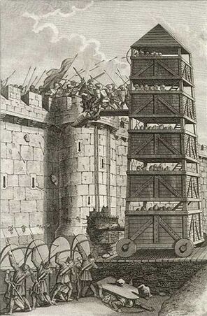 Grose-Francis-Pavisors-and-Moveable-Tower-Assaulting-Castle-1812.jpg