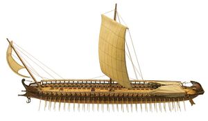 Model of a greek trireme.jpg